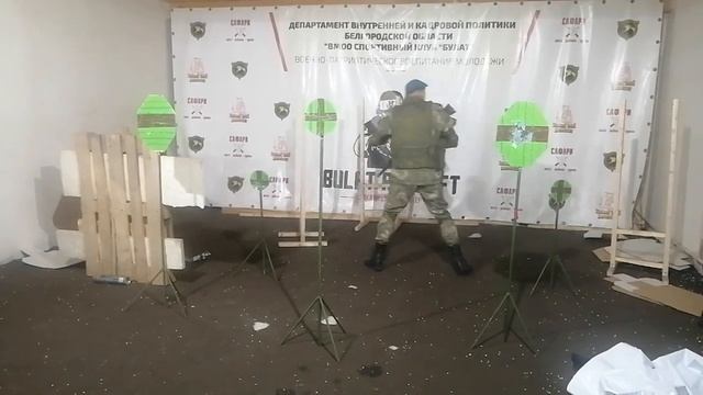 Элементы индивидуальной подготовки бойца на базе ВПК Булат смотреть онлайн