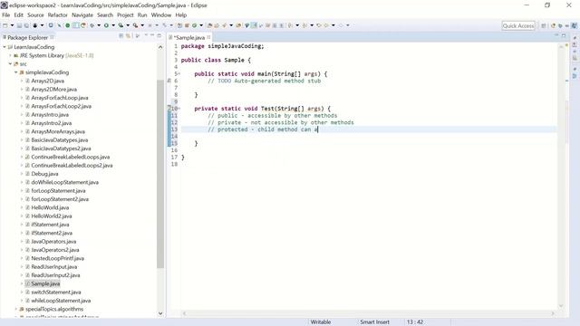 Java Tutorial Lesson 0021 - Public Static Void Main смотреть онлайн