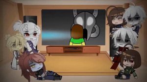 Undertale reacts to DETERMINATION Glitchtale S1 Ep3