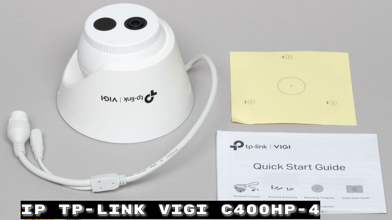 IP TP-LINK VIGI C400HP-4  / POE камера с удалёнкой