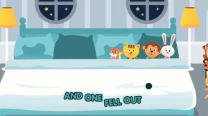 Ten in the Bed (aka Roll Over) • Nursery Rhyme with Lyrics • Animated Counting Song for Kids