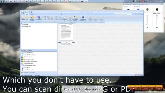 Fujitsu SCANSNAP S1100i MOBILE SCANNER review смотреть онлайн