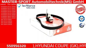 550956320 | TIMING BELT | Master-Sport-Automobiltechnik (MS) GmbH