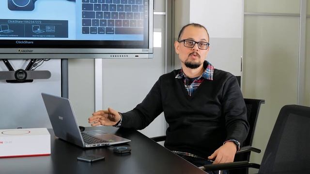 Barco ClickShare Logitech Small - комплект для видеоконференций смотреть онлайн