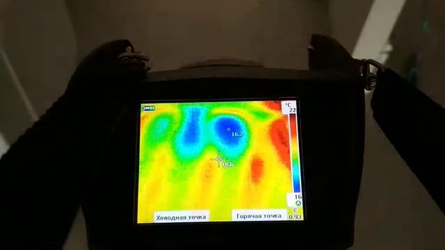 Видит ли тепловизор холодную воду под плиткой? Как найти тепловизором утечку холодной воды в полу? смотреть онлайн