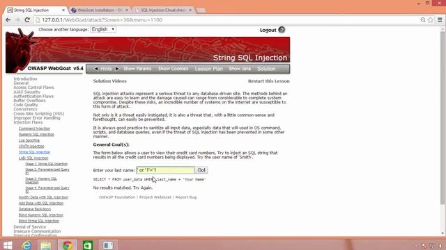 SQL Injection