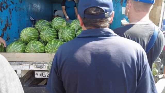 Самый дешевый рынок в Ташкенте! Оптовый рынок в Ташкенте. Сезон АРБУЗОВ и ДЫНЬ открыт!