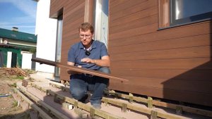 Как делается терраса на бетонном основании
