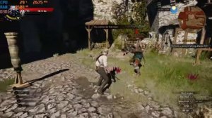 Gameplay Test Acer Swift 3 Ryzen 7 2700U with Radeon Vega 10 The Witcher FHD