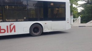 Севастопольский Троллейбус учебный Троллейбусы Тролза 5265.00 Мегаполис б/н 1063,1064  22 мая 2022г