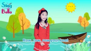 Row Row Row Your Boat with Actions | Sing and Dance Along |  Kids Nursery Rhyme by Sing with Bella