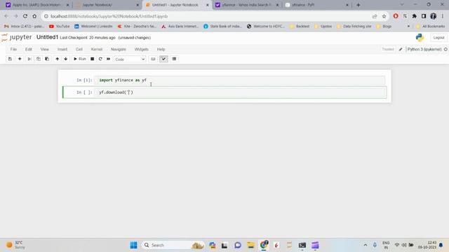 How to Download FREE Historical Stock Price from Yahoo Finance | Python | смотреть онлайн