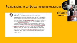 Отзыв об онлайн-школе Скарлет студента Марии К. Продажи на День Матери 2020