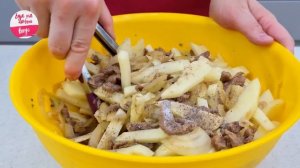 Гости будут Через час! ЭКСТРЕННО готовлю самый Сочный Пирог с мясом и картошкой. Пальчики оближешь!