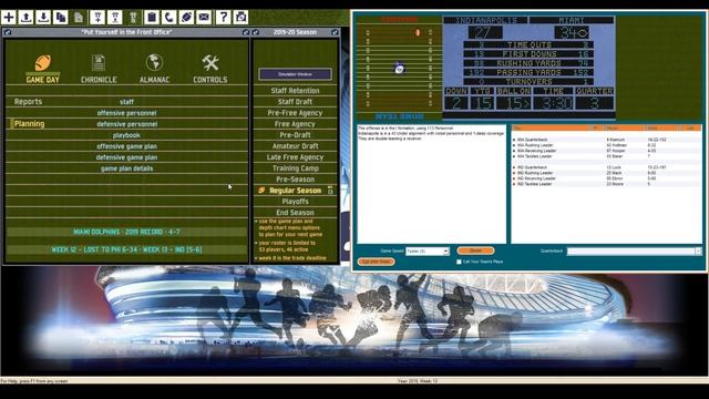 Front Office Football 8: Miami Dolphins Ep. 29 смотреть онлайн