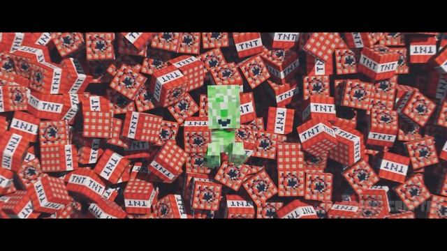 "Sad Creeper" [Scary Version] Minecraft Music Video смотреть онлайн