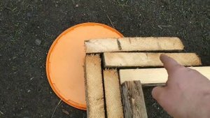 разметка свайного фундамента