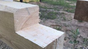 Обвязка винтовых свай брусом