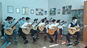 Величальная России, гитара, Ансамбль гитаристов студии "Аккорд". Испанские мотивы Л.Шумеев.