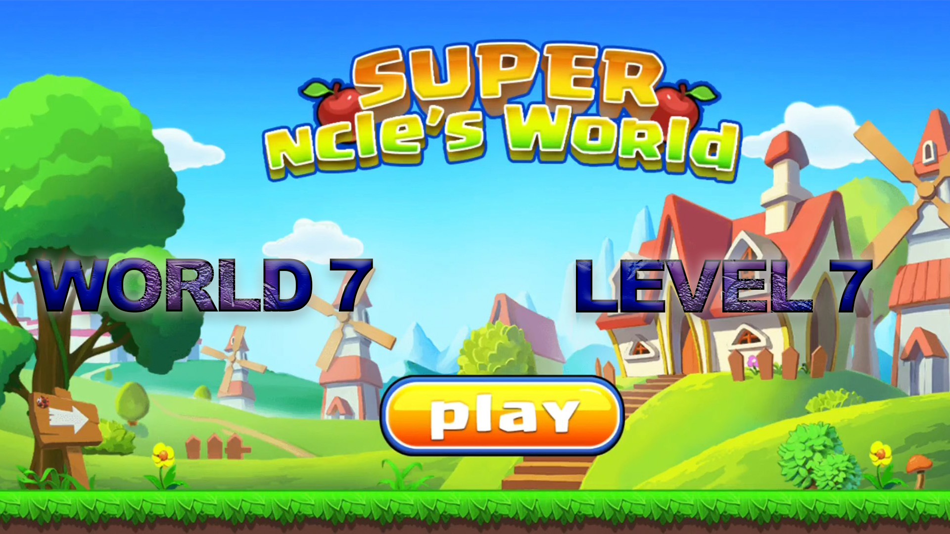 Super ncle's  World 7. Level 7.