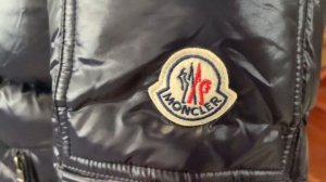 Real vs Fake Moncler Maya Jacket in Night Blue Color