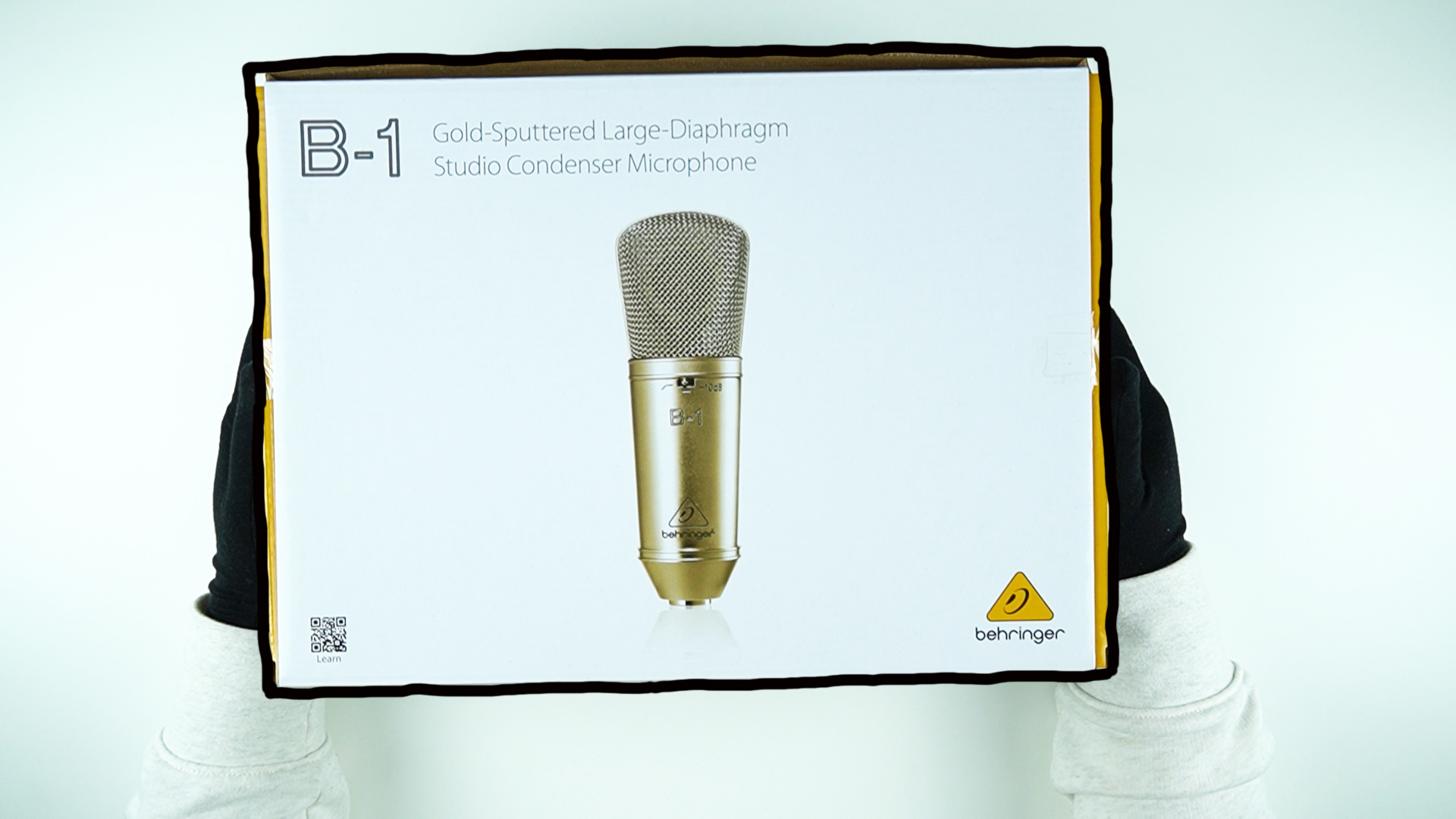 BEHRINGER B-1 / Студийный конденсаторный микрофон / Unboxing / ASMR смотреть онлайн