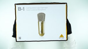 BEHRINGER B-1 / Студийный конденсаторный микрофон / Unboxing / ASMR