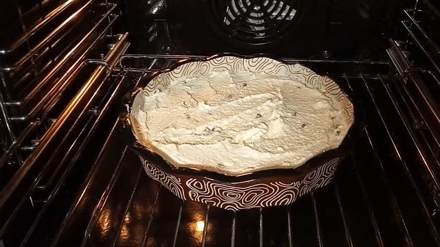 Творожная запеканка + шоколадный соус
