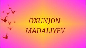 ОХУНЖОН МАДАЛИЕВ. (ЎЛМАС ОХАНГЛАР). ИНСОН ЎЗИНГ + АЙБ ЭТМАНГ. ЖОНЛИ ИЖРО. "РЕТРО"