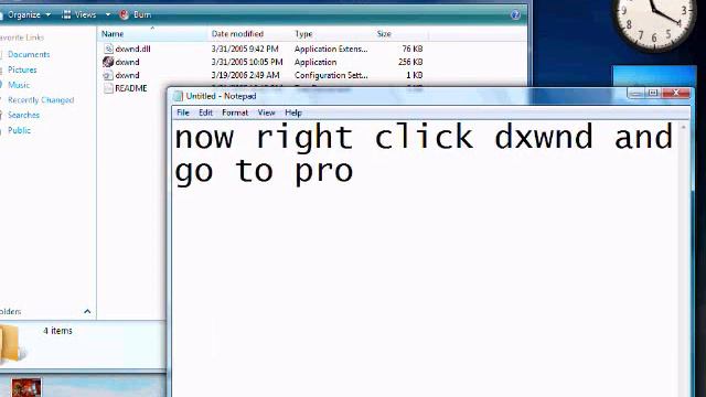 How To use DxWnd on Vista. смотреть онлайн