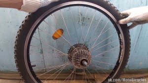 Колесо с Мотовелосипеда 8000км (Веломотор F-50 / F-80)