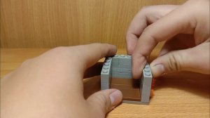 Как сделать сейф с кнопками из лего ** без лего техник **
