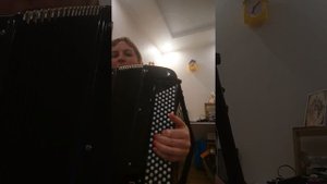 Ой рябина кудрявая на аккордеоне, левая рука-разбор