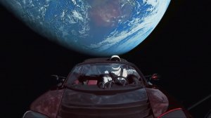 Трейлер запуска Falcon Heavy с Tesla на борту
