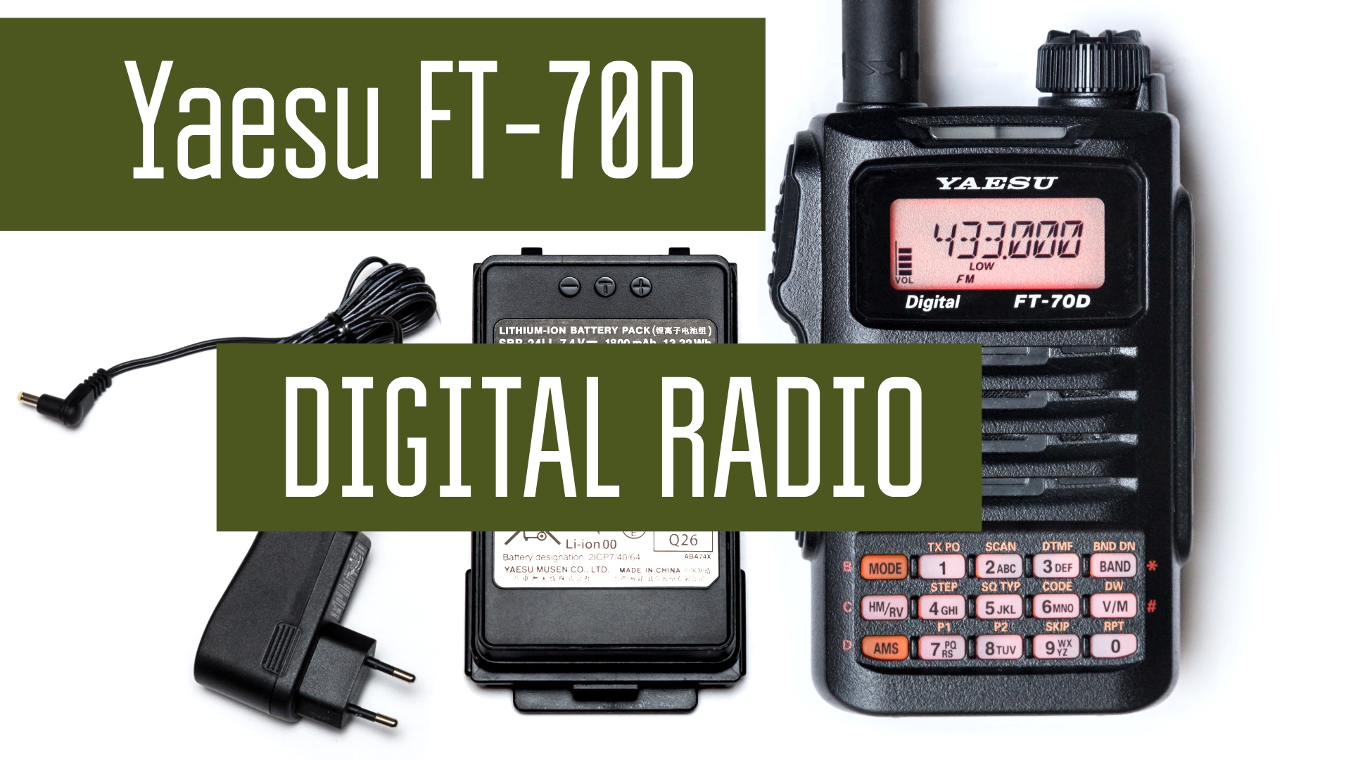 Yaesu FT-70D - двухдиапазонная радиостанция. Замена популярной FT-60R? VHF/UHF цифровая рация.