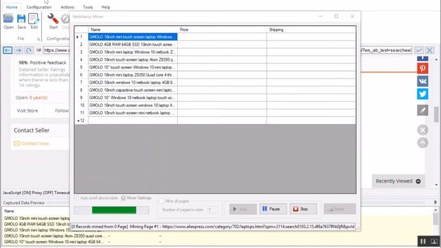 Web Scraping Tutorial using WebHarvy - How to follow multiple links in a page and extract data ? смотреть онлайн