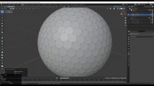 Blender 3D Modeling | How To Make Golf Ball In Blender | 1 Minute Blender Tutorial