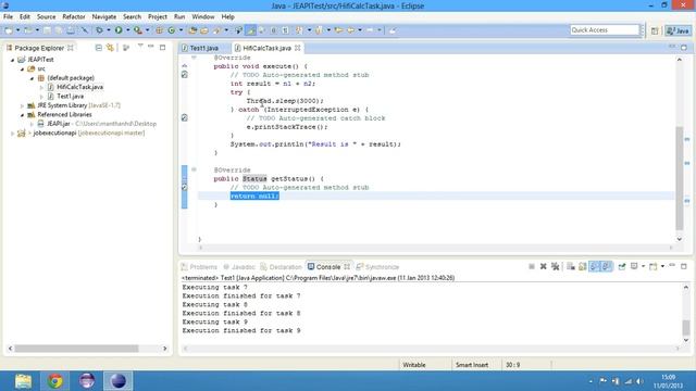 Job Execution API (JEAPI) 0.1b Java Demo 2 смотреть онлайн