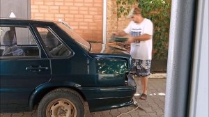 Из утиля в идеал! Полировка ваз 2115 часть 7. Полировка кузова, полировка авто, авто, сборка.