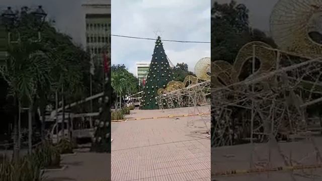 Getting the city ready #cúcuta #colombia #christmas