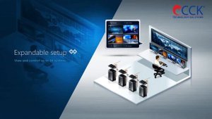 ATEN CM1164 4-port Split-Screen KVM Control Center (USB/DVI-D) with Audio & USB 2.0 Hub