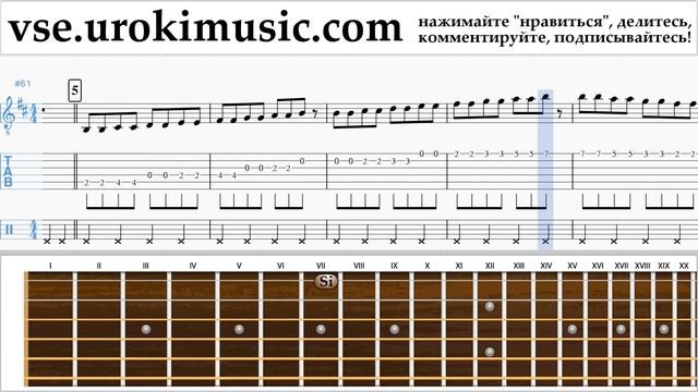 Как играть на Гитаре Romeo Santos - Propuesta Indecente часть 1 самоучитель уроки обучение ноты смотреть онлайн