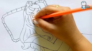 How to draw Sleeping Beauty... step by step / Drawing Tutorial