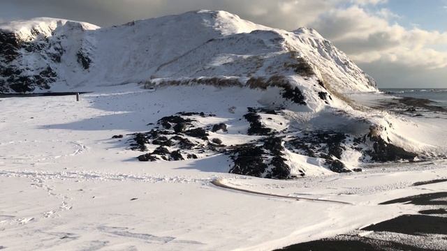 Снегоходная прогулка на мыс Евстафия смотреть онлайн