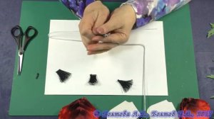 Людмила Болтова. Маки из атласных лент и фоамирана