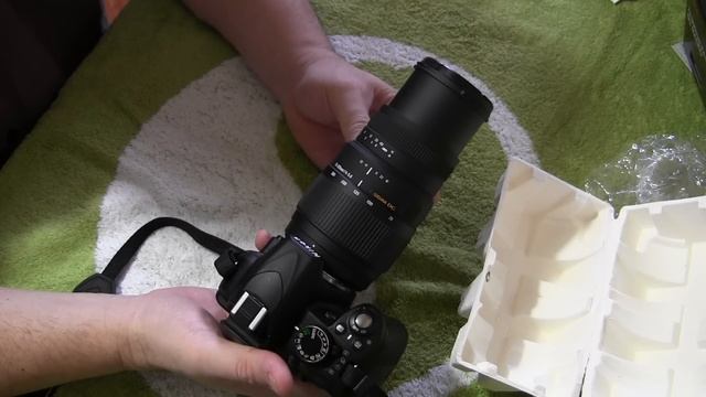 Объектив Sigma AF 70-300mm f4 5 6 DG Macro Nikon смотреть онлайн