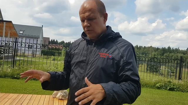 Черные точки на террасе после покраски  Наблюдения прораба.