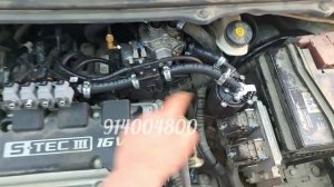 Cobalt установка ГБО пропан