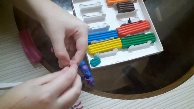 ЛЕПКА ГУСЕНИЦА ???#дети #лепка #лепкадлядетей #пластилин #гусеницы #лепкавидео #гусеница