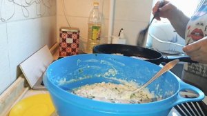 #18  Рецепт - пирожки оладьи с начинкой